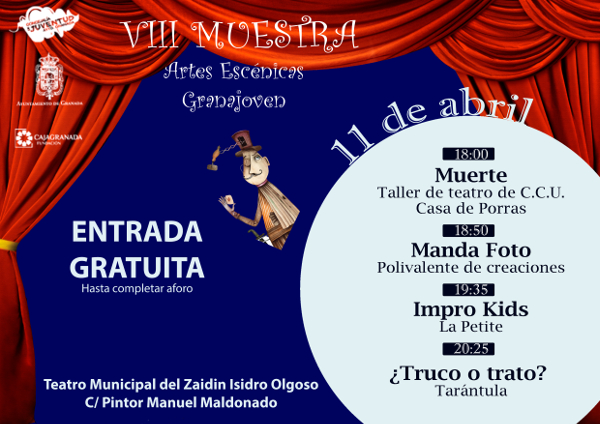 Programa Artes Escnicas. 11 abril